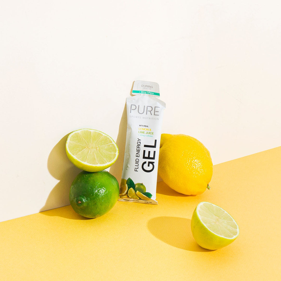 Pure Energy Gel Lemon & Lime Caffeine Box - Frontrunner Colombo